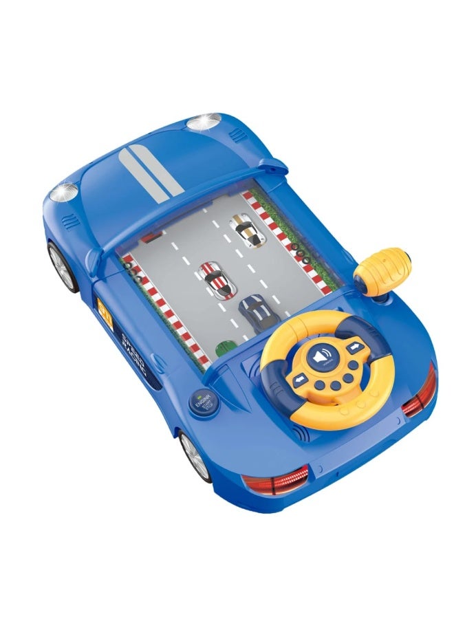 ضحكة  لعبة سباق سيارات تفاعلية DEHKAH للأطفال – محاكاة قيادة واقعية مع مؤثرات صوت وضوء - Image 1