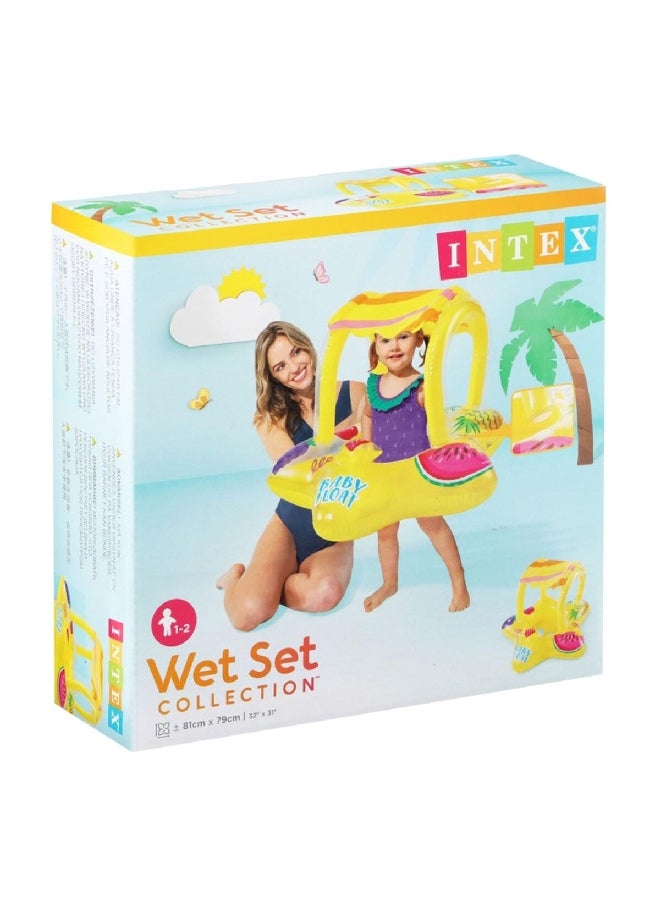 INTEX Starfish Baby Pool Float Muticolour 81 x 79 cm 56573 - Image 1