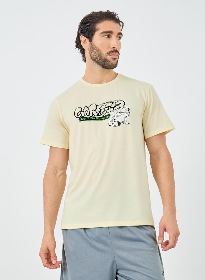 Styli Garfeild Graphic Print Short Sleeve T-Shirt and Shorts Set - Image 2