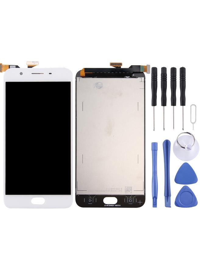 erorex Replacement TFT LCD Screen For OPPO A59 / F1s / A59s with Digitizer Full Assembly White - Image 1