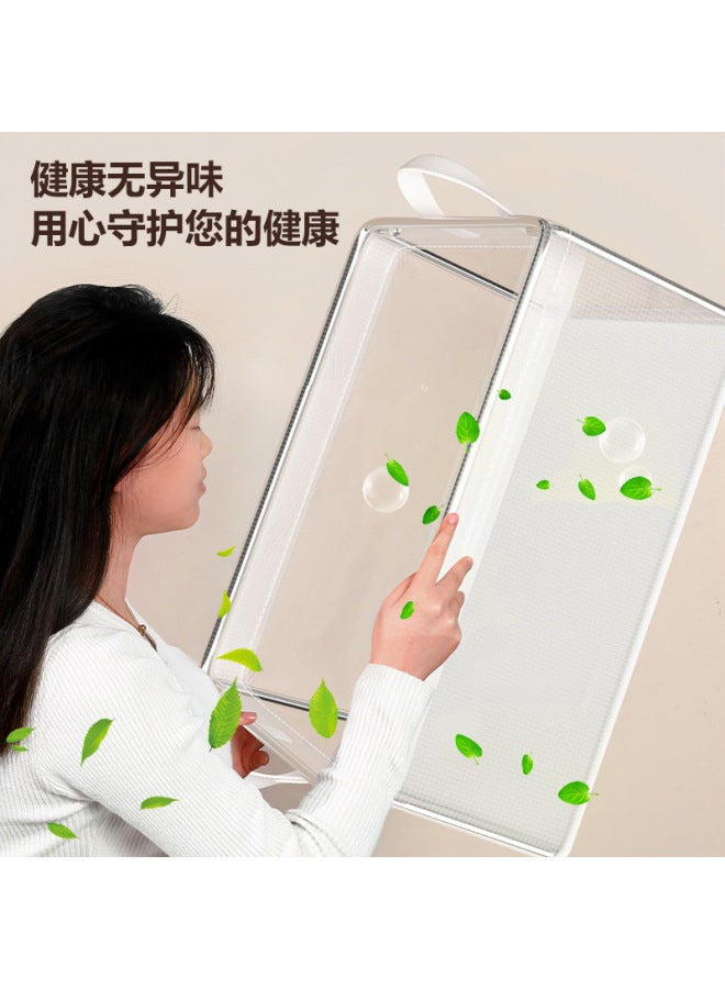 Autonomy Clothes Storage Box Household Transparent Storage Container Organizing Basket Drawer Underwear Pants Storage Box Wardrobe Layer Organizer - Image 4