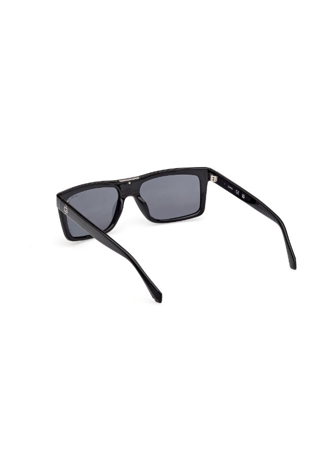 GUESS FULL RIM UV PROTECTION GUESS PLASTIC SUNGLASSES GU0027401B56 - Image 3