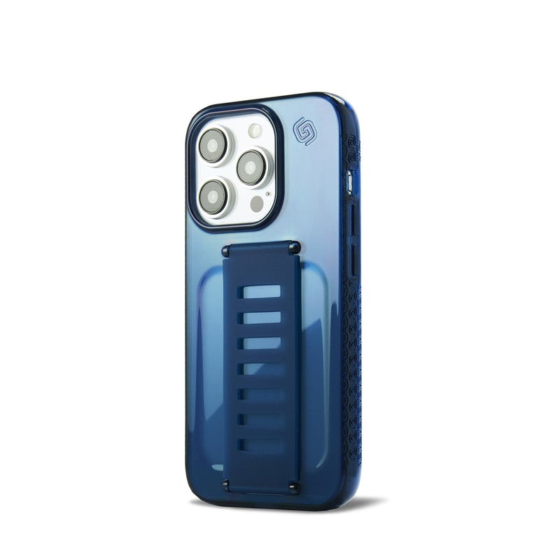جريب 2 يو غطاء Grip2U SLIM بلون Eclipse لهاتف آيفون 15 برو 6.1 بوصة – تصميم نحيف، حماية فائقة، مواد عالية الجودة، مقاوم للصدمات - Image 2