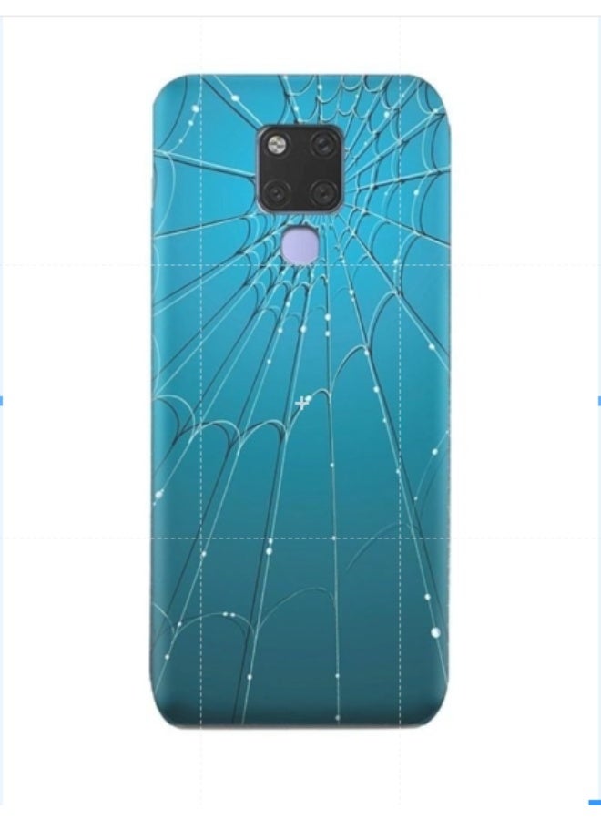 إيه إم سي ديزاين غطاء حماية واقٍ لهاتف هواوي ميت 20 X أزرق