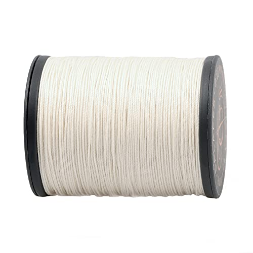 FANDOL 100% Natural Linen Thread Waxed Thread for Bookbingding, Leather Sewing, Beading or Macrame (Natural) - Image 5