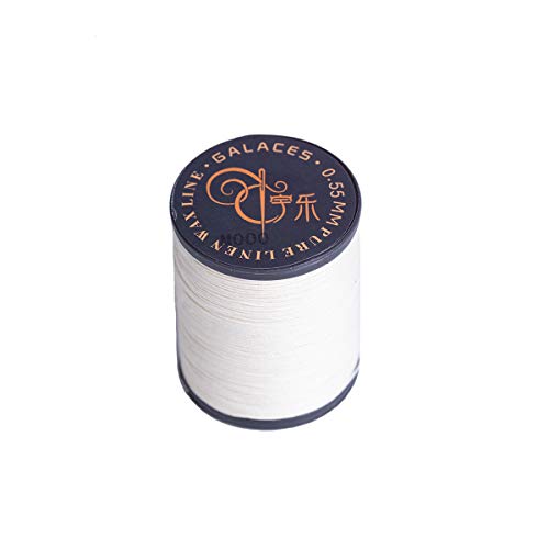 FANDOL 100% Natural Linen Thread Waxed Thread for Bookbingding, Leather Sewing, Beading or Macrame (Natural) - Image 4