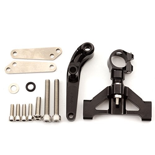 NICEDOLL For Ninja ZX14R ZZR1400 ZX14R 20062016 2017 2018 2019 2020 2021 2022 2023 Motorcycle Steering Damper Stabilizer Buffer Control Bar With Mounting Bracket Support Kit Full Set - Image 3