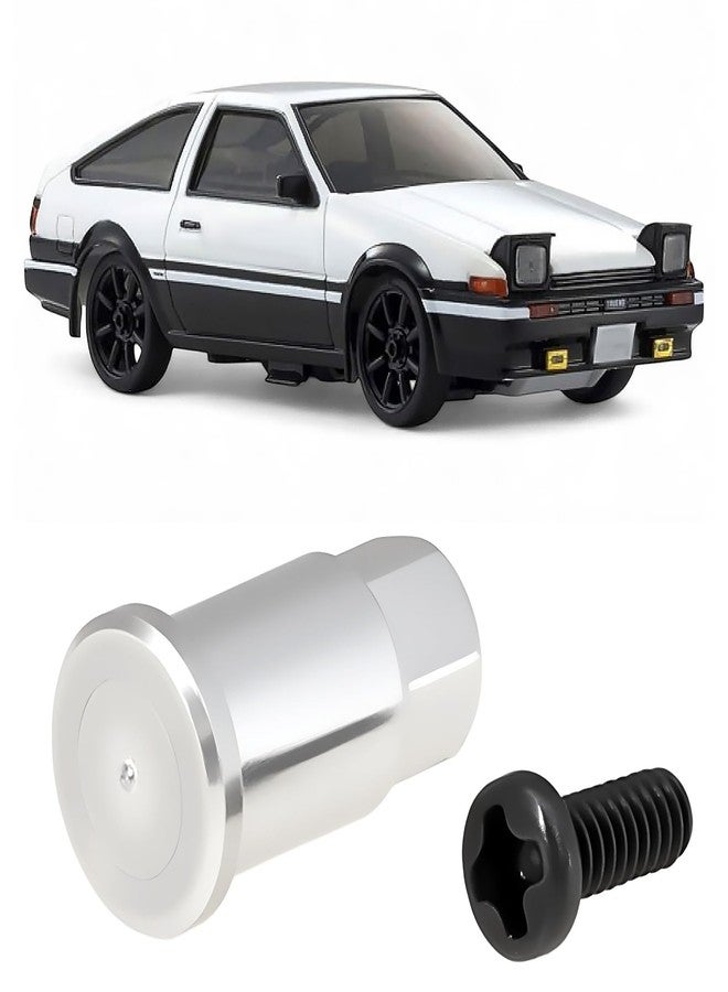 Create idea 2pcs 10mm RC Car Front Wheel Hex Hub Drive Adapter Compatible with LDRC AE86 A86 A86P LD1801 1/18 - Image 2