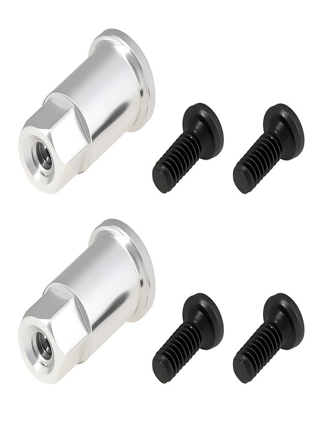 Create idea 2pcs 10mm RC Car Front Wheel Hex Hub Drive Adapter Compatible with LDRC AE86 A86 A86P LD1801 1/18 - Image 1