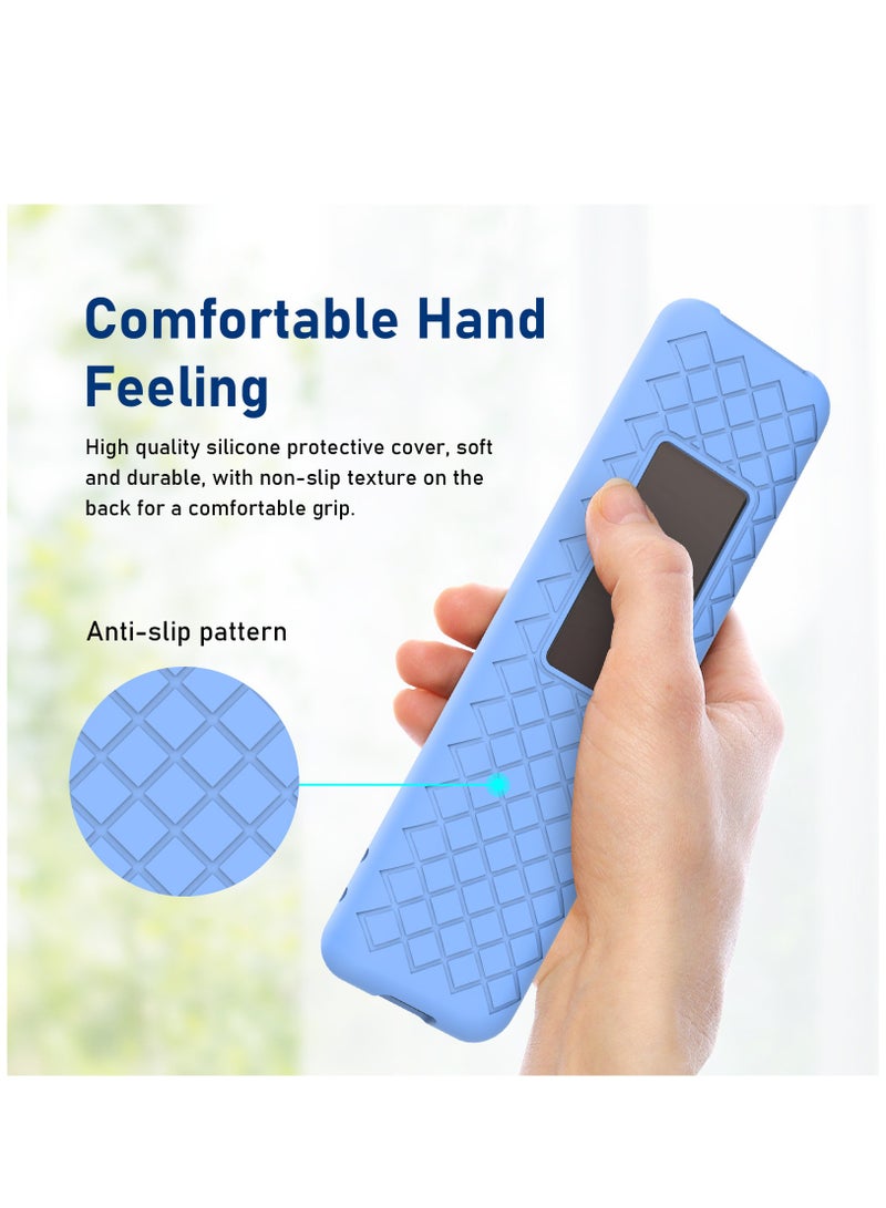 2023 New For Samsung BN59-01432A Solar Remote Control Silicone Protective Case For TM2360E Anti-Drop Dustproof Protector Sleeve (Blue) - Image 3
