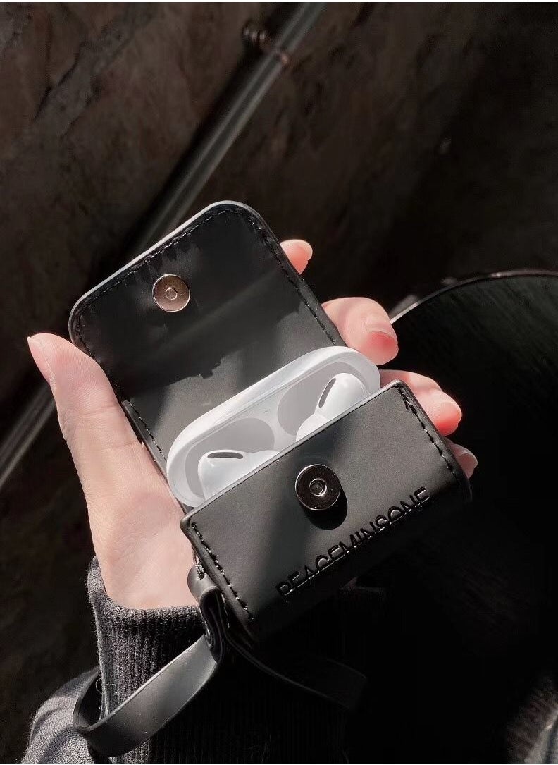 NIBEMINENT - For Airpods 3 Airpods Pro Case Headphone Cover GD Small Daisy Element Small leather bag shape Case - Image 1