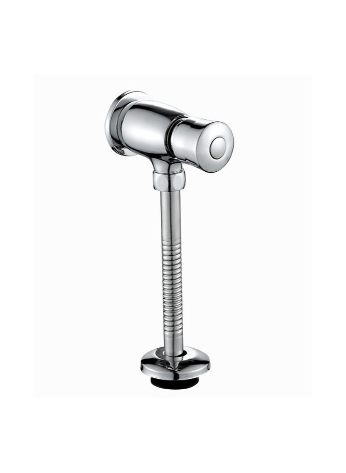 Urinal Flush Valve, Toilet Urinal Flush Valve Wall Mounted on Type with Manual Automatic Shutoff Flush Valve - Image 1