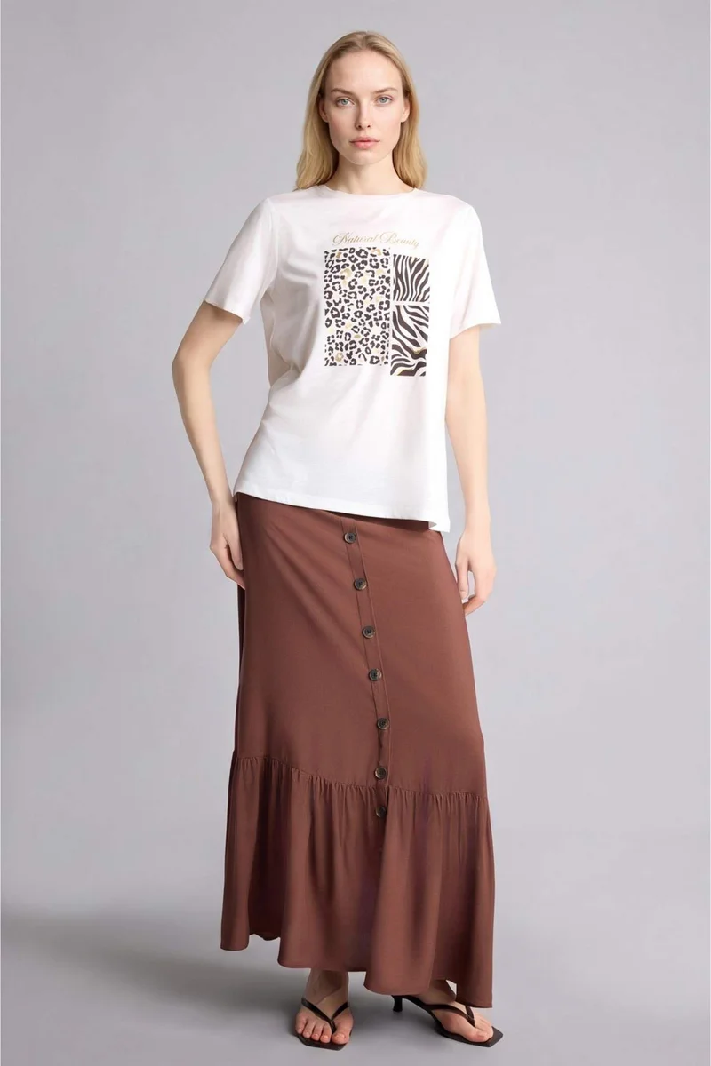 DeFacto A Cut Maxi Skirt