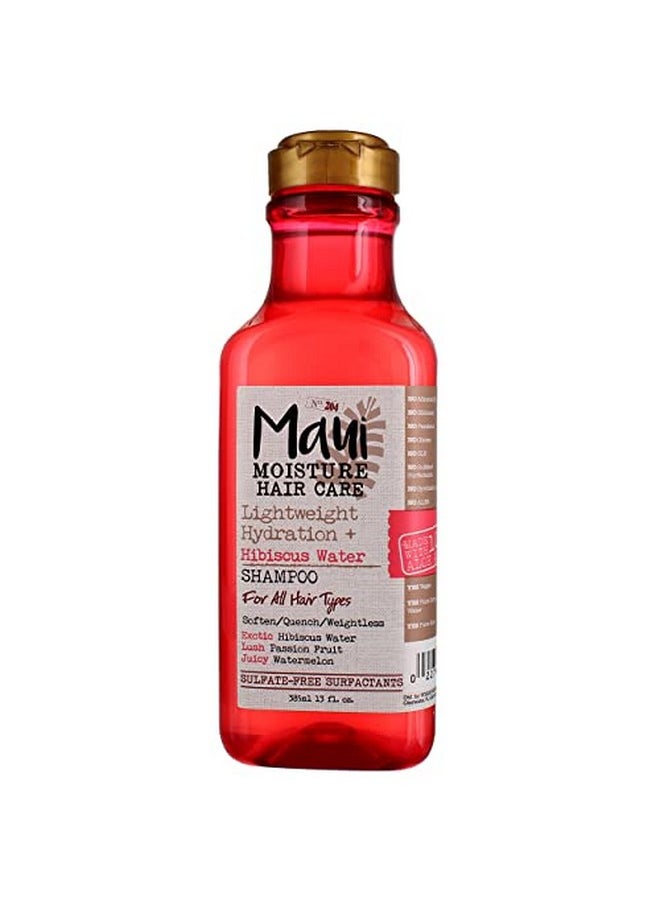 MAUI MOISTURE Shampoo Hibiscus Water 13 Ounce (385Ml) (2 Pack)  - Image 1