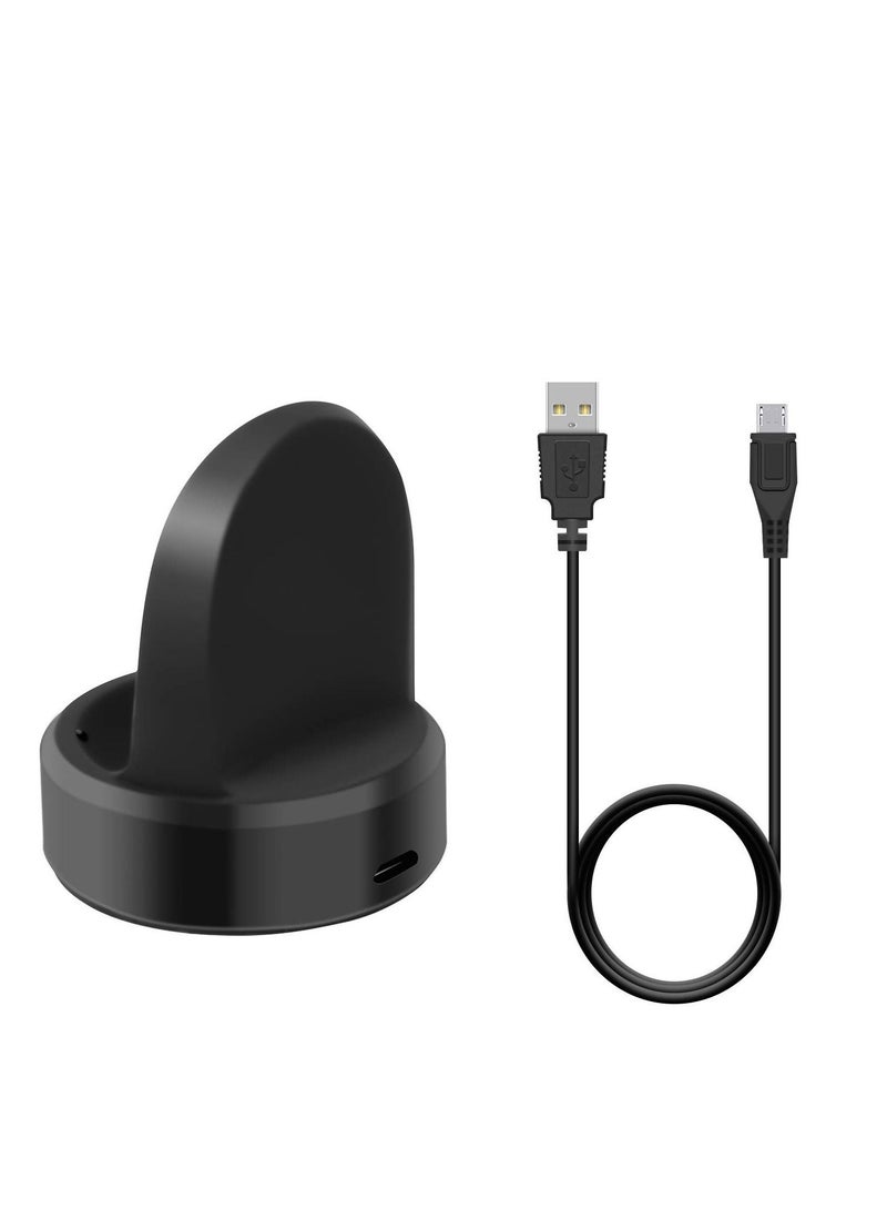 Charger Stand Comaptible with Samsung Galaxy Watch 5/5 Pro/4/4 Classic/3/Active 2/Active Replacement Charging Cradle Dock for Galaxy Active Watch -R500N/Active 2 Smart Watch - Image 4