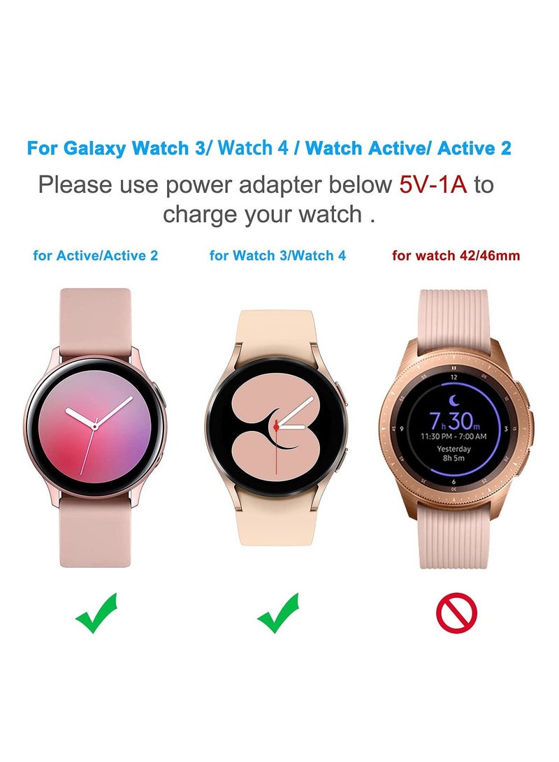 Charger Stand Comaptible with Samsung Galaxy Watch 5/5 Pro/4/4 Classic/3/Active 2/Active Replacement Charging Cradle Dock for Galaxy Active Watch -R500N/Active 2 Smart Watch - Image 2