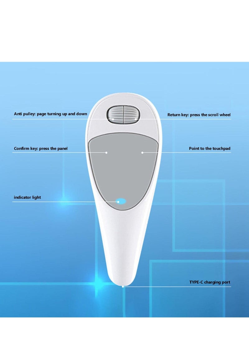 Y&D Mobile Thumb Mouse, CMS01 Phone Mouse Smart Bluetooth Tablet PC Palm Lazy Convenient Send Message, Watch The News, Brush Short Video  - Image 4
