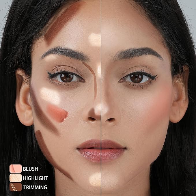 Anglicolor Contour Stick With Cushion ApplicatorCream Bronzer Contour Wand Long LastingLiquid Bronzer Contour Smooth LightweightVegan CrueltyFree 02FAIRMEDIUM 12ml - Image 2