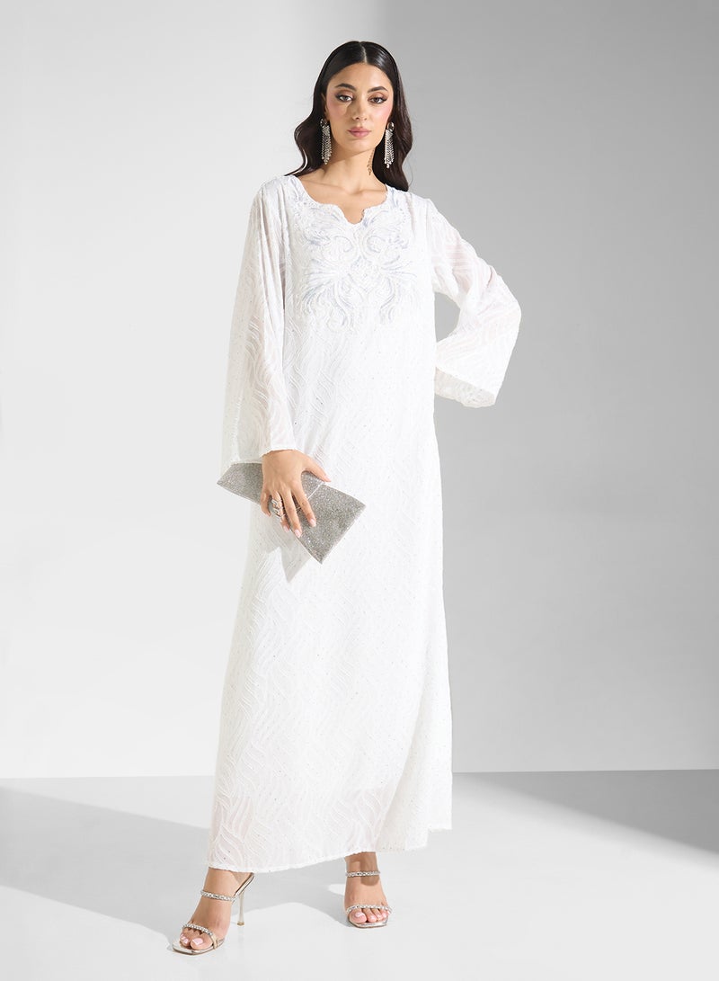 Khizana Embroidered Dress  - Image 1