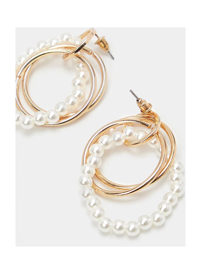 Styli Faux Pearl Earrings