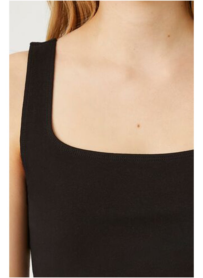 FOREVER 21 - Organically Grown Cotton Cropped Tank Top - Image 1