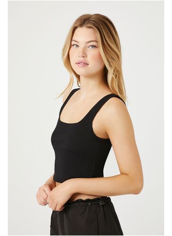 FOREVER 21 - Organically Grown Cotton Cropped Tank Top - Image 1