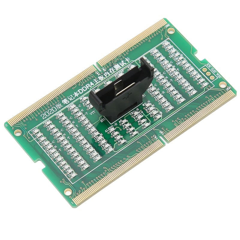 DDR4 Memory Slot Tester Card with Light Emitting Diodes for Laptop Motherboard Repair - Post Diagnostic Card for No Boot Failures - Image 3