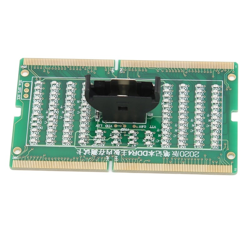 DDR4 Memory Slot Tester Card with Light Emitting Diodes for Laptop Motherboard Repair - Post Diagnostic Card for No Boot Failures - Image 4
