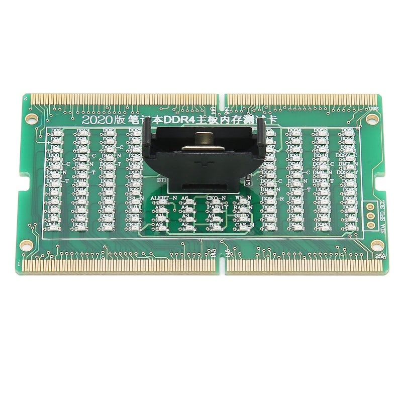 DDR4 Memory Slot Tester Card with Light Emitting Diodes for Laptop Motherboard Repair - Post Diagnostic Card for No Boot Failures - Image 5