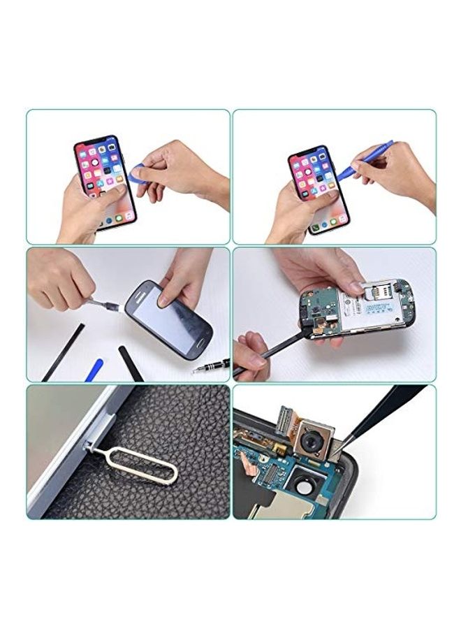 ORIA Precision Screwdriver Set, 86 in 1 with 57 Bits Repair Tool Kit, Portable Bag for Cellphone, Game Console, Tablet and Other Devices, Blue - Image 3