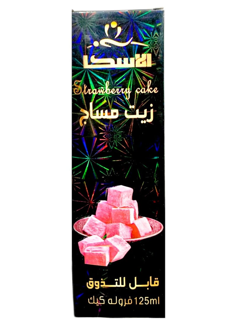 Alaska Massage Oil Strawberry Cake-125 Ml