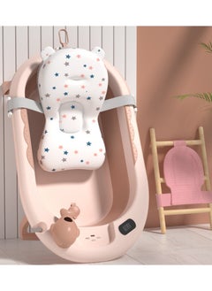 OLUDENIZ Foldable Baby Bathtub with Temperature Sensor – Portable & Non-Slip for 0-9 Years  - Image 1