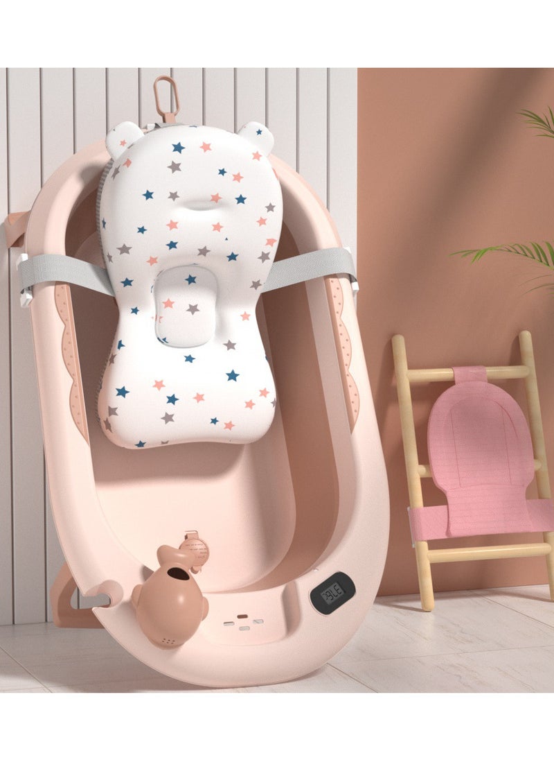 OLUDENIZ - Foldable Baby Bathtub with Temperature Sensor – Portable & Non-Slip for 0-9 Years - Image 1