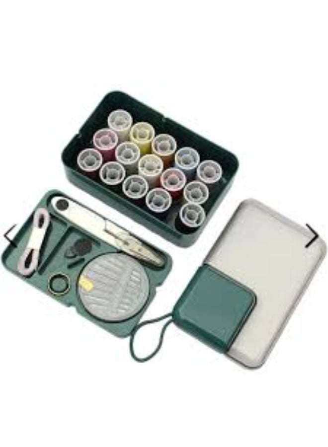 Portable professional sewing kit with a modern design - a comprehensive organizer box for quick and home repairs - Image 1