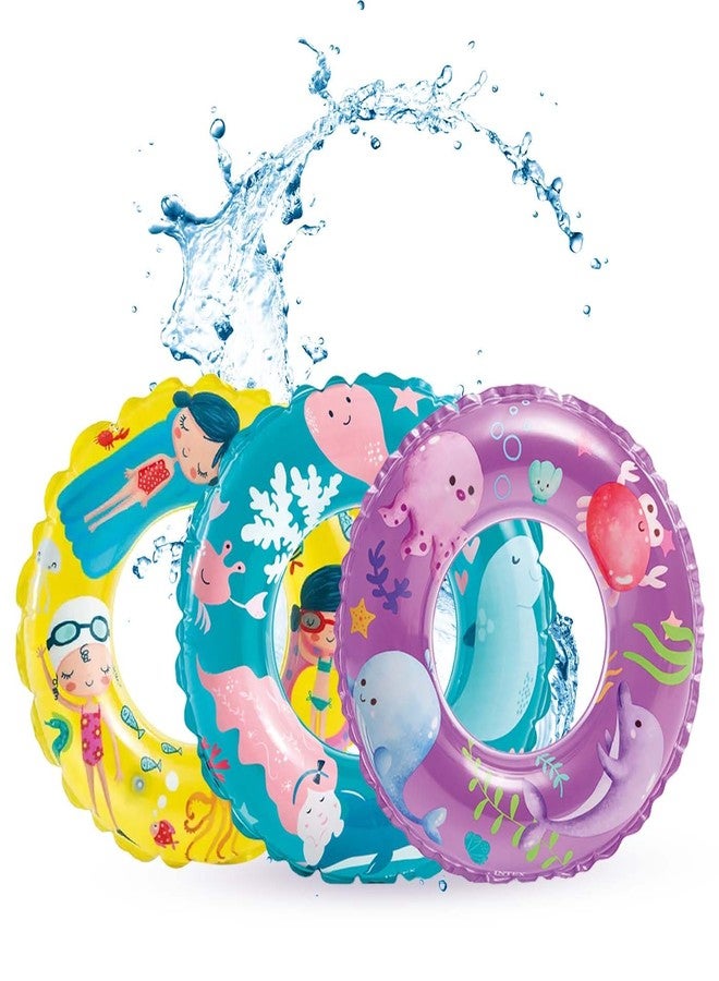 Kabello Swimming Rings for Kids, Inflatable Tubes Pool Floaties Toys for Summer Fun Pack of 1 - Image 5
