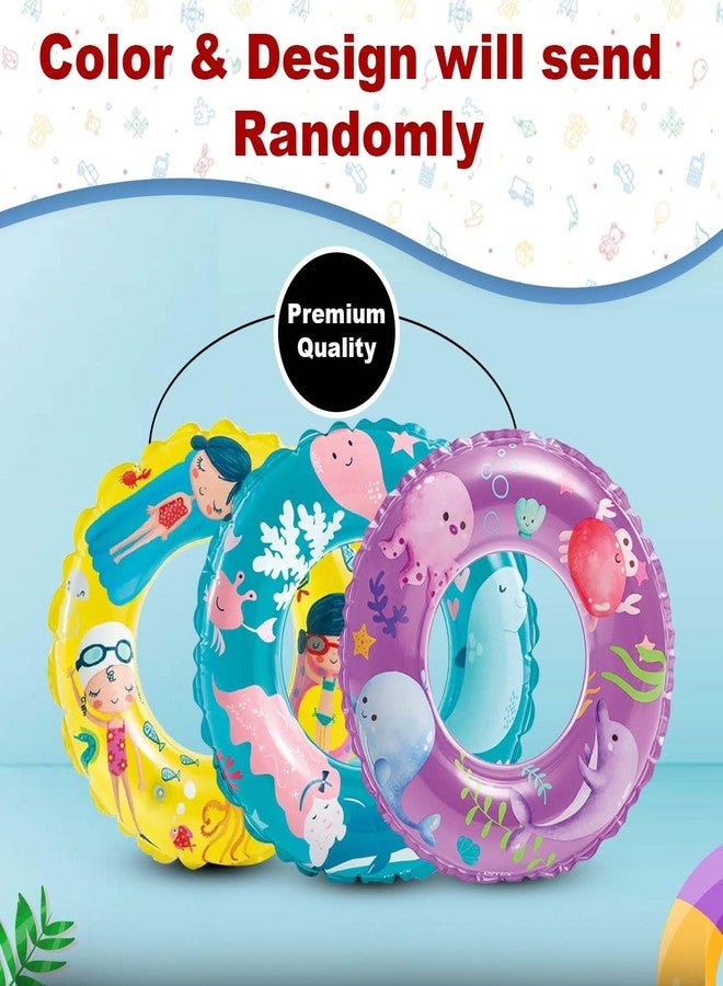 Kabello Swimming Rings for Kids, Inflatable Tubes Pool Floaties Toys for Summer Fun Pack of 1 - Image 4