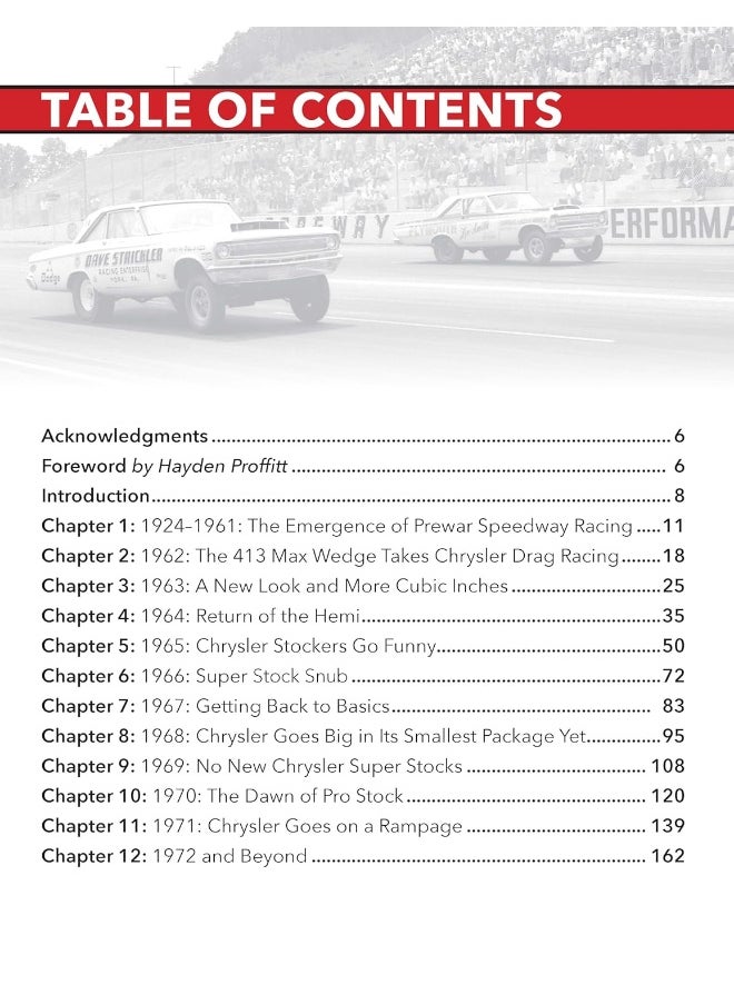 Mopar Factory Drag Cars 62-72: Dodge & Plymouth's Quarter-Mile Domination: 1962-1  - Image 2