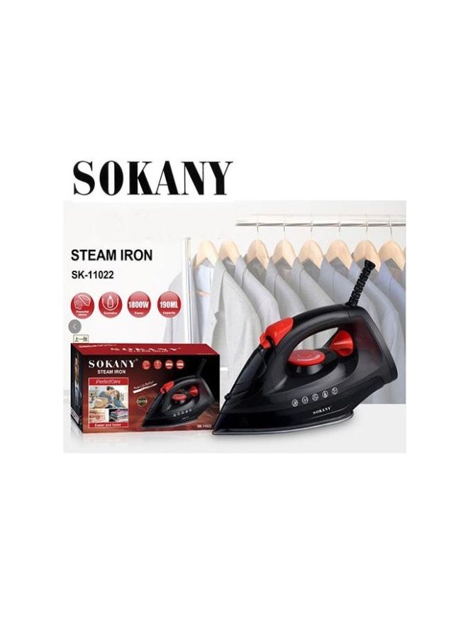 سوكاني ( SK-11022 )مكواة بخار سيراميك بخار قوي 1800 وات  - Image 1