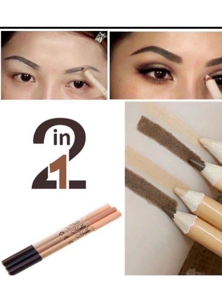 Me Now Multifunctional Eyebrow And Concealer 03 Brown  - Image 3