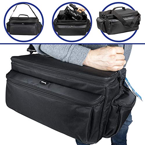 Ultimaxx Ultimax’s Extra Large, Water-Resistant Gadget Bag Compatible With Camcorders and Accessories for Panasonic AG-AC160, AC30, AC90A, AC130A, AF100, HVX200, UX90, UX, 180HC-X1000, HC-X1, And More - Image 3