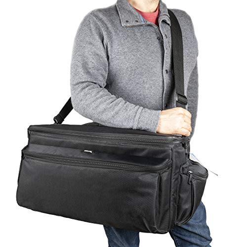 Ultimaxx Ultimax’s Extra Large, Water-Resistant Gadget Bag Compatible With Camcorders and Accessories for Panasonic AG-AC160, AC30, AC90A, AC130A, AF100, HVX200, UX90, UX, 180HC-X1000, HC-X1, And More - Image 4