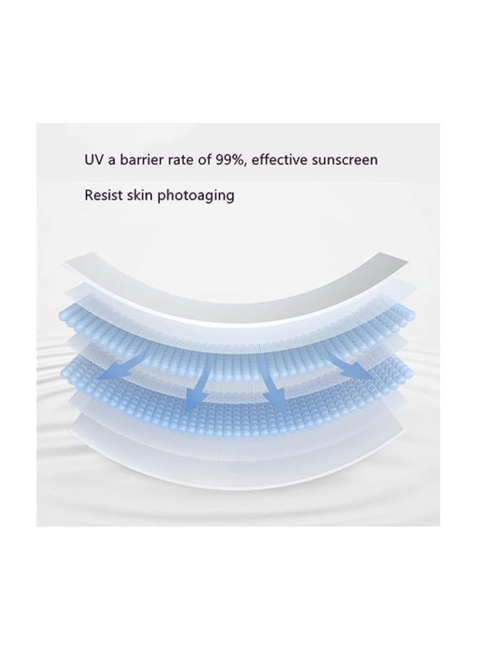 Small Mini Umbrella with Case, Small Compact UV Umbrella for Sun and Rain, Windproof Parasol Umbrella with 99% UV Protection, Light Compact Design Perfect for Travel - Image 3