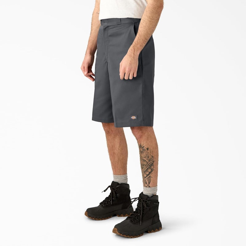 Dickies Men's Multi-Pocket Work Short in Charcoal Grey - Image 3