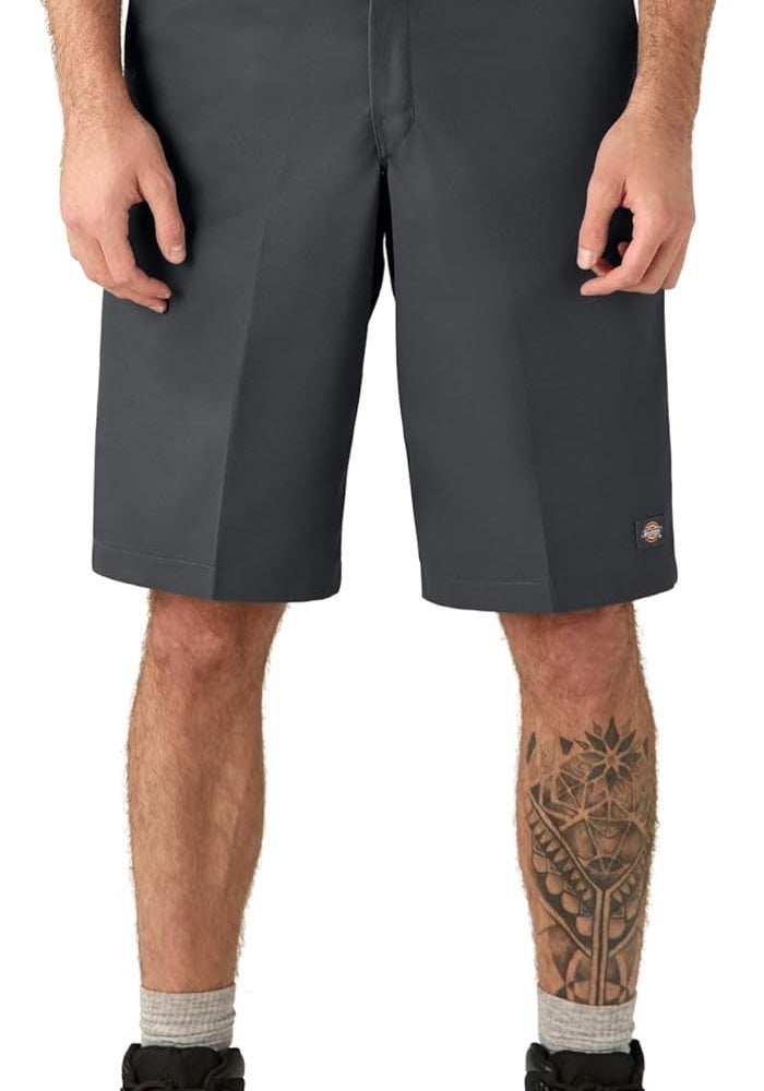 Dickies Men's Multi-Pocket Work Short in Charcoal Grey - Image 1
