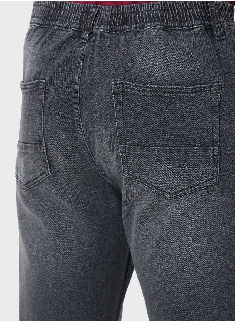 Seventy Five Regular Jogger Fit Jeans