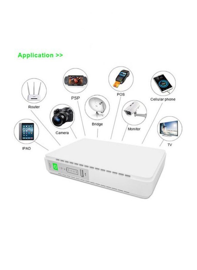 Generic - UPS 8800mAh Power Bank is suitable for operating the router and other devices in the event of a power outage for up to 12 hours. - Image 1