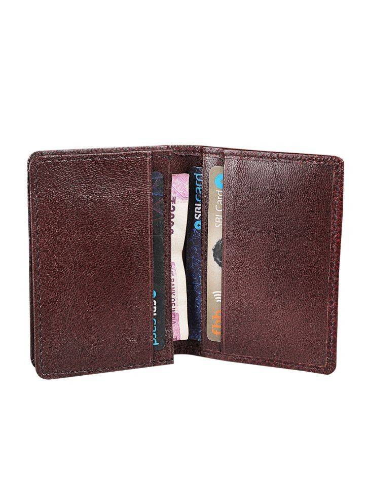 Mounthood Wallets Unisex Brown Genuine Leather 11 X 2 X 9 Cm Set Of 1 - Image 2