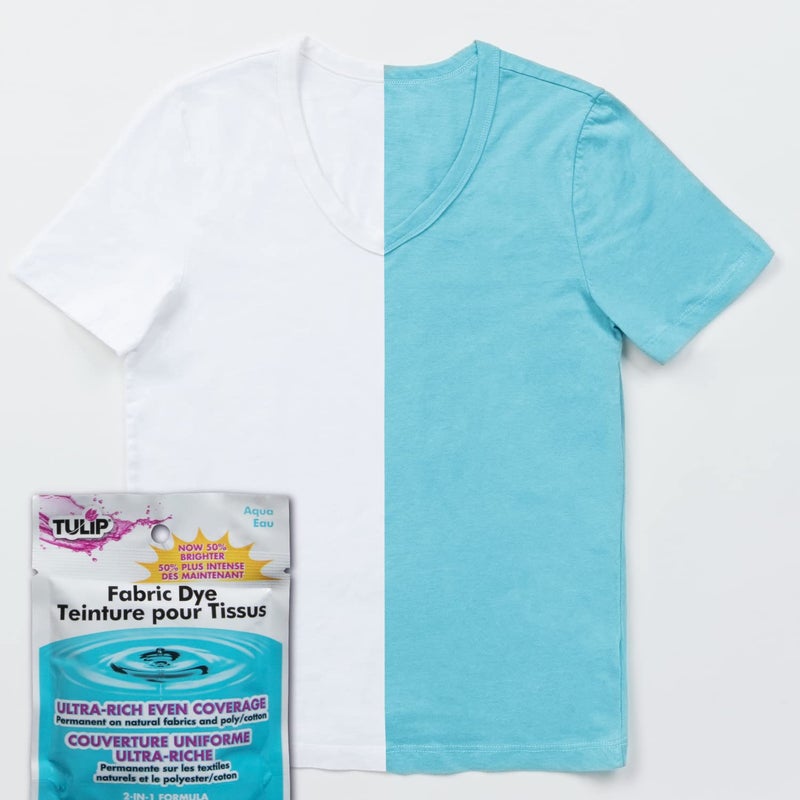 Tulip Permanent Fabric Dye Aqua, Vibrant 50 grams - Image 5
