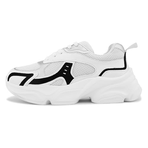 Centrino Women Sneaker | Cushioned Insole for Comfort | Stylish Lace-Up Design | Perfect for Casual Outfit for Ladies 9493-8 - Image 5