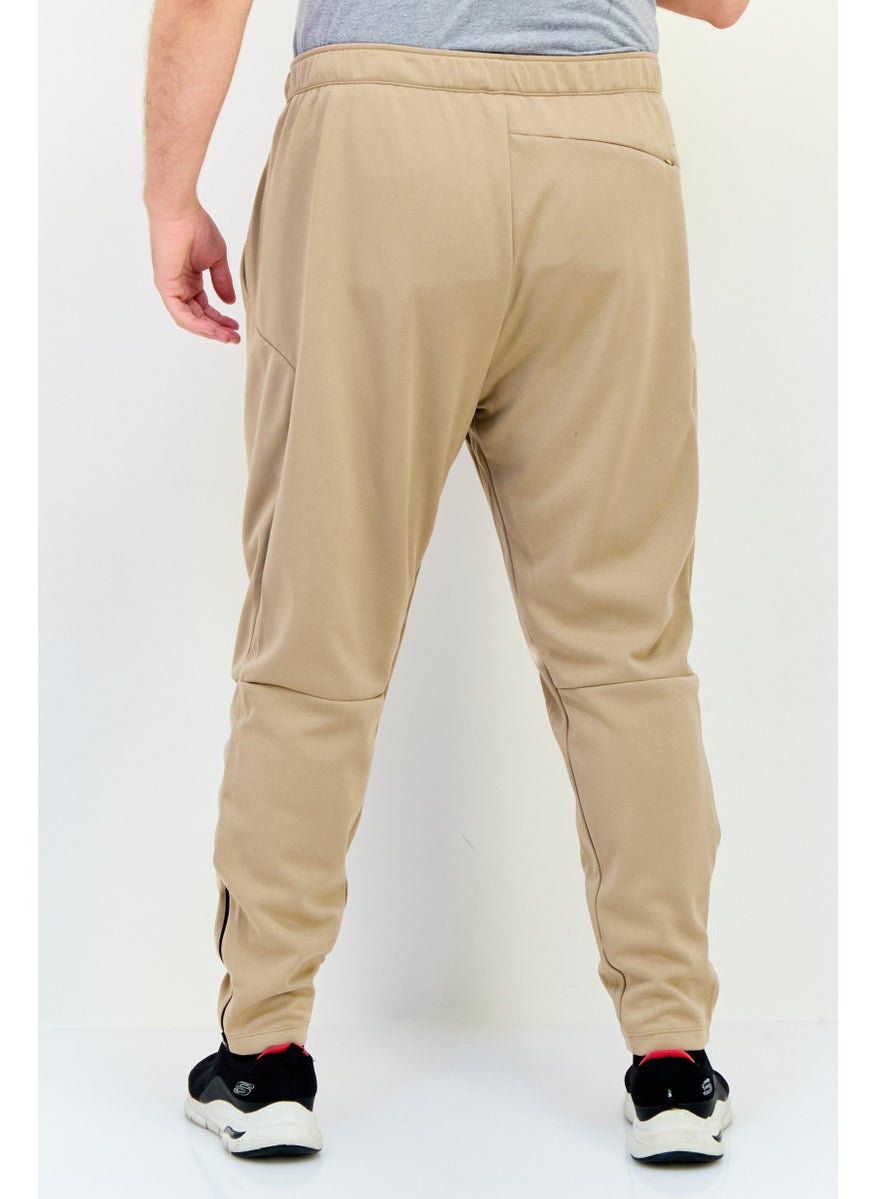 Reebok Men Sportswear Fit Training Sweatpants, Tan  - Image 3